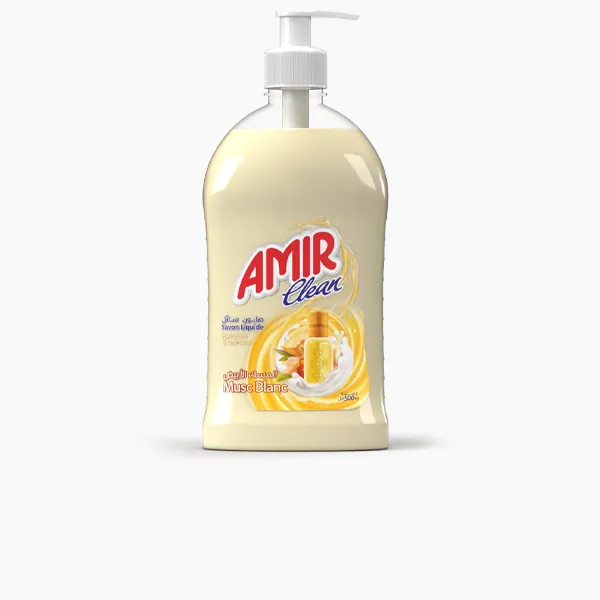 Savon Liquide, Musc Blanc