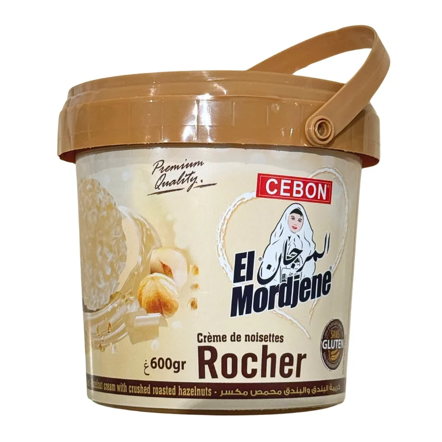 El Mordjene Rocher Hazelnut Spread, 600 g