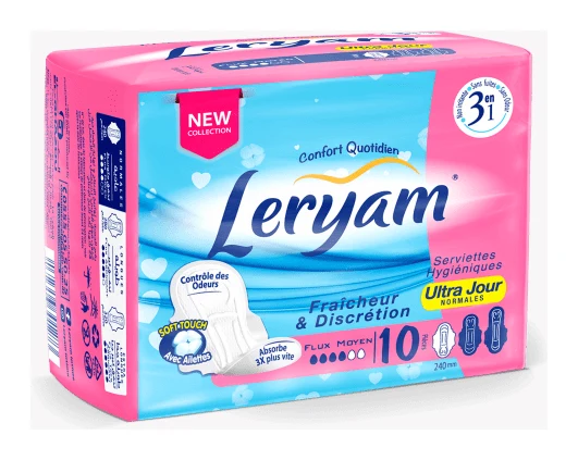 Leryam Pockets Ultra Jour Sanitary Napkins