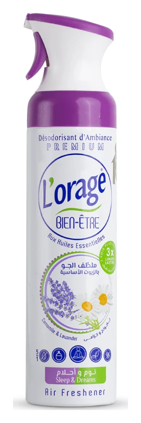 L'Orage Bien-Être Air Freshener, Sleep & Dream (Camomile & Lavender)