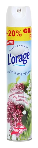 L'Orage Air Freshener, Lilac & Lily