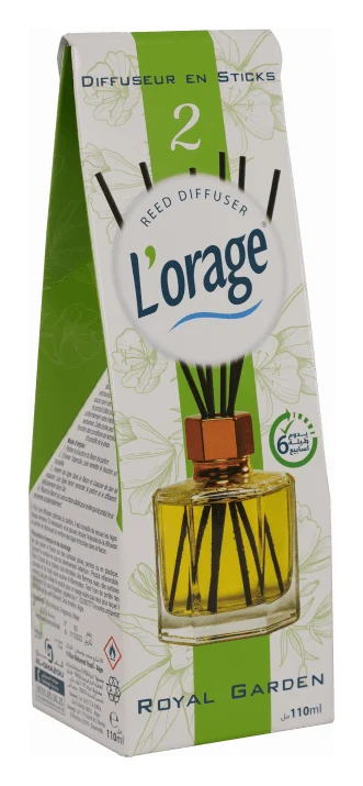 L'Orage Reed Diffuser, Royal Garden