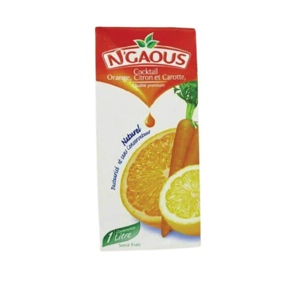 N'Gaous Orange-Carrot-Lemon Cocktail