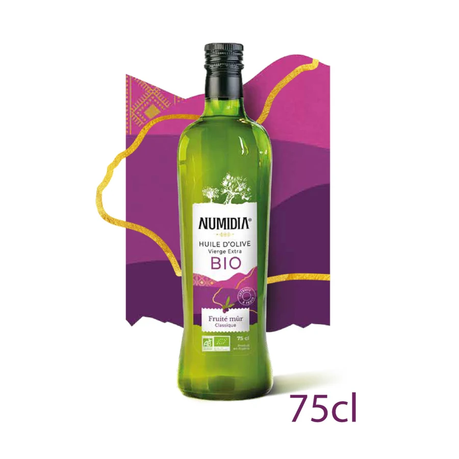 Numidia Organic Extra-Virgin Olive Oil — Fruité Mûr