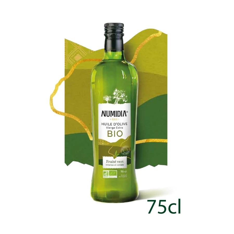 Numidia Organic Extra-Virgin Olive Oil — Fruité Vert