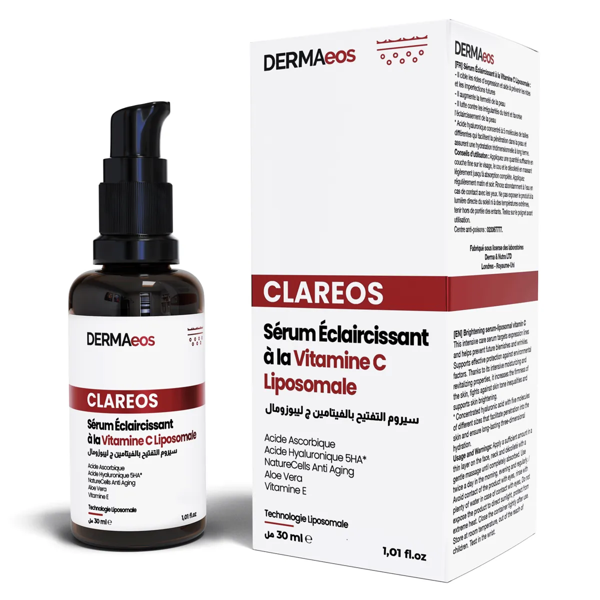 Sérum Éclaircissant Vitamine C Liposomal