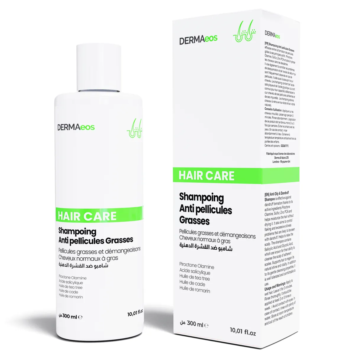 Shampoing Anti-pellicules Grasses