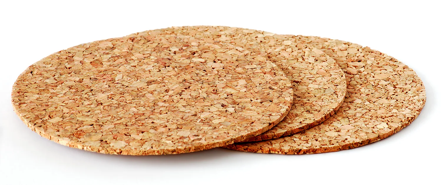 Natural Cork Discs