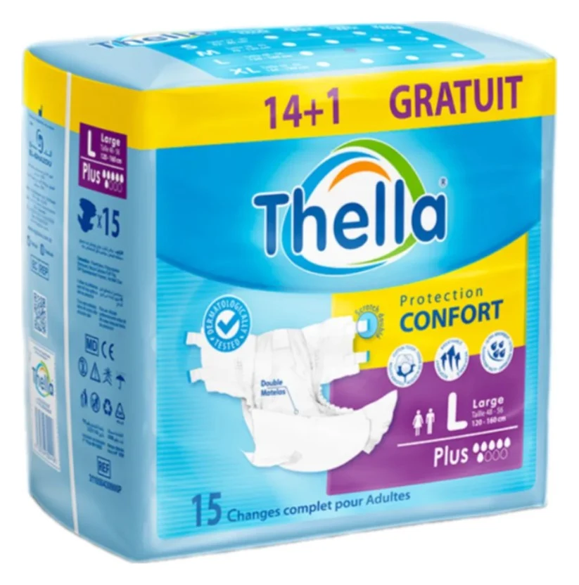 Thella Comfort Adult Diaper, Size L