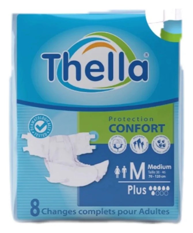 Thella Comfort Adult Diaper, Size M